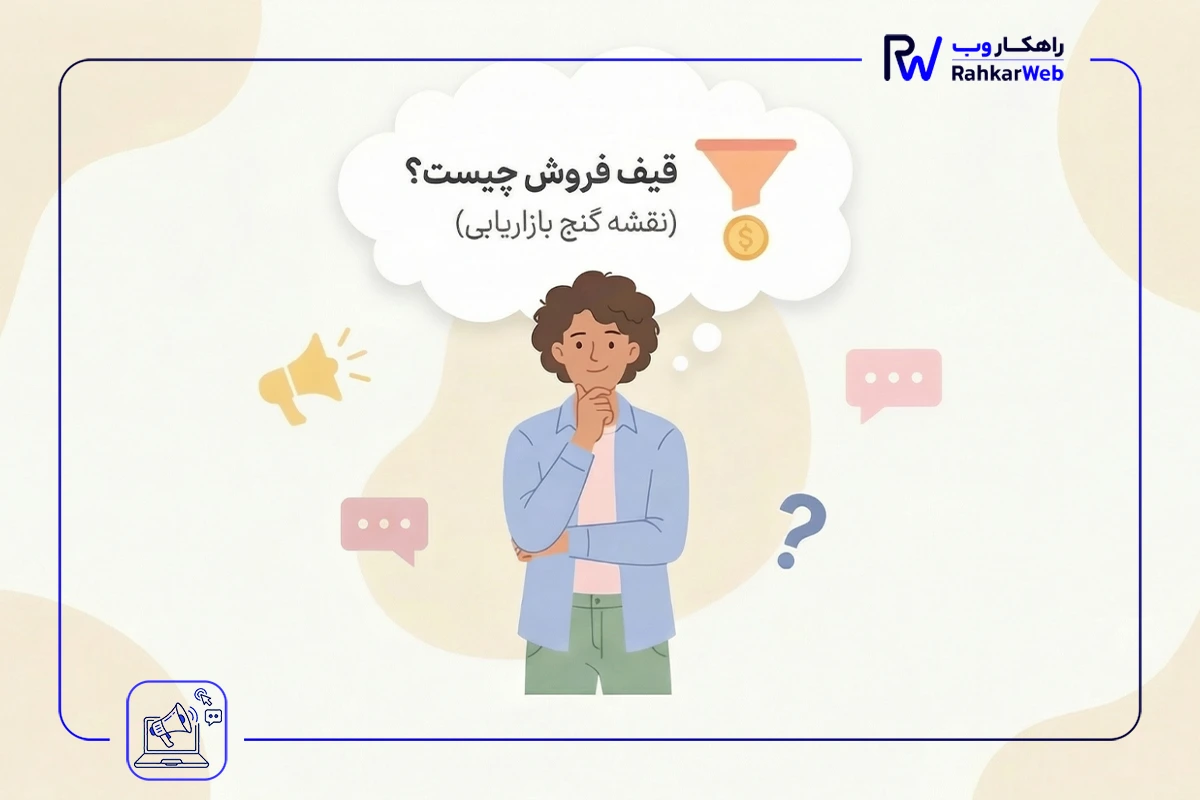 قیف فروش و نحوه عملکرد آن در بازاریابی